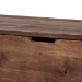 bali & pari Alfonso Wood Storage Trunk with Hinged Lid - Rectangular Blanket Chest and Bedroom Bench with Spacious Interior, Modern Farmhouse Storage Furniture for Entryway, Bedroom, or Living Room - BSOAlfonso-Brown-Wooden-Bench-Boxed