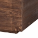 bali & pari Alfonso Wood Storage Trunk with Hinged Lid - Rectangular Blanket Chest and Bedroom Bench with Spacious Interior, Modern Farmhouse Storage Furniture for Entryway, Bedroom, or Living Room - BSOAlfonso-Brown-Wooden-Bench-Boxed