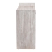 bali & pari Amado Wood Storage Trunk with Carved Front Panel - Decorative Whitewashed Trunk with Spacious Hidden Storage, Vintage Boho Furniture for Living Room or Entryway - BSOAmado-White Wash-Wooden-Bench-Boxed