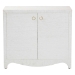 bali & pari Ximena Grasscloth Storage Cabinet - 2-Door Woven Accent Cabinet with Gold Ring Pulls for Living Room, Bedroom, or Entryway - BSOXimena-2 Door-White-Cabinet