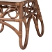 bali & pari Rivan Natural Rattan Dining Chair - Handcrafted Wicker Accent Chair with Woven Back and Cushioned Seat, Boho Coastal Seating for Dining Room or Kitchen - BSORivan-Light Brown Rattan-Cushion-DC