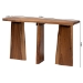 bali & pari Caruso Suar Wood Console Table - Live Edge Statement Table for Entryway or Living Room - BSOChen-Natural/Wooden-Console Table-KD-Box