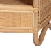 bali & pari Dyna Natural Rattan Coffee Table with Open Shelf - Handwoven Wicker Accent Table with Oval Tabletop and Braided Weavings, Coastal Boho Living Room Centerpiece - BSODyna Oval-Natural Wild-Rattan-CT