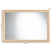 bali & pari Canan Grasscloth Wall Mirror - Handwoven Rectangle Frame Accent Mirror for Bedroom, Entryway, or Living Room - BSOCanan-Light Brown-Rectangular Woven-Mirror