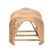bali & pari Daiki Natural Rattan Bench with Curved Frame - Lightweight Decorative Accent Seating for Entryway, Bedroom, or Living Room - BSODaiki-Rattan Pitrit Decor-Bench