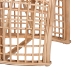 bali & pari Daiki Natural Rattan Bench with Curved Frame - Lightweight Decorative Accent Seating for Entryway, Bedroom, or Living Room - BSODaiki-Rattan Pitrit Decor-Bench