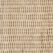 bali & pari Sarna Natural Rattan End Table - Handwoven Wicker Accent Table with Scalloped Base and Two-Tone Finish, Boho Coastal Style Side Table - BSOSarna-Natural/White-Rattan-ET