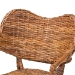 bali & pari Tara 2-Piece Natural Rattan Dining Chair - Handwoven Wicker Armchair with Curved Backrest, Boho Coastal Seating - BSOTara-Brown Rattan/Natural-DC