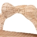 bali & pari Creusa Natural Rattan Wall Shelf - 3-Tier Decorative Storage Rack with Arched Frame and Woven Bow Accent, Boho Coastal Display Shelf - BSOWS159-Natural Rattan-Wall Shelf