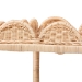 bali & pari Eloisa Natural Rattan End Table - Handwoven Wicker 2-Tier Side Table with Scalloped Border for Living Room or Bedroom - BSOWS157-Natural Rattan-ET
