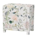 Baxton Studio Connery Floral  End Table - 3-Drawer Decorative Accent Storage Cabinet