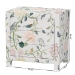 Baxton Studio Connery Floral  End Table - 3-Drawer Decorative Accent Storage Cabinet - BSOJY25A010-Floral Printed Canvas-Wooden-ET