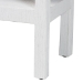 bali & pari Nolan Natural Grasscloth Console Table - Two-Tier Entryway Table with Scalloped Apron, Modern Coastal Accent Table for Living Room or Hallway - BSONolan-Faux Raffia-Console Table