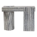bali & pari Tawana Capiz Shell Console Table with Geometric Pattern - Modern Decorative Accent Table for Entryway or Living Room - BSOF2502-FT08-Capiz-Console Table