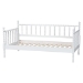 Baxton Studio Laurent Daybed - Spindle Platform Bed Frame with Bamboo-Style Turned Posts, Classic Cottage Farmhouse Furniture, Twin, White - BSOMG0258-1-White-Daybed-Twin