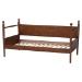 Baxton Studio Gianetta Wooden Daybed with Spindle Posts - Classic Cottage-Style Bed Frame with Guardrail Back, Solid Wood Day Bed for Guest Room or Kids Bedroom, Twin - BSOMG0257-1-Walnut-Twin Daybed