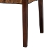 bali & pari Cordoba 2-Piece Handwoven Seagrass Armchairs - Solid Mango Wood Frame Dining Chair with Woven Seat and Backrest, Rustic Boho Style Kitchen or Dining Room Seating, Dark Brown - BSOCabra-Brn Wood/Nat Seagrass-Cushion-AC-KD Box
