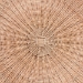 bali & pari Kensley Natural Rattan Coffee Table - Handwoven Wicker Round Accent Table with Scalloped Silhouette, Boho Coastal Style Decor for Living Rooms or Lounges - BSOWS179-Natural Rattan-Coffee Table