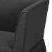 Baxton Studio Bryna 2-Piece Fabric Upholstered Dining Nook Bench Set - Corner Kitchen Banquette Seating with Skirted Base, L-Shaped Breakfast Nook for Small Spaces, Dark Grey - BSOBBT8085-Dark Grey-H1217-20-2PC SF Bench