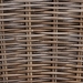 bali & pari Debra Natural Rattan Armchair - Handwoven Open-Weave Wicker Armchair with Curved Silhouette & Removable Cushion, Coastal Boho Style Seating - BSOLCF-0002-Debra-Kubu Grey Rattan Cushion-CC