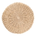 bali & pari Natala Rattan End Table - Handwoven Wicker Tulip Accent Table, Scalloped Edge Side Table for Living Room - BSODC1106 Nat-Light Honey Rattan-End Table