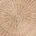 bali & pari Natala Rattan Dining Table - Handwoven Wicker Tulip Table, Pedestal Frame Centerpiece for Dining Room or Kitchen - BSODC1105 Nat-Light Honey Rattan-Dining Table