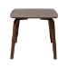 Baxton Studio Billie Wood Dining Table - Bentwood Leg Table with Rectangular Top, Mid-Century Style Centerpiece Seats 4-6 in Kitchen or Dining Room - BSOBillie-Walnut-Rectangle-DT