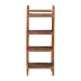 bali & pari Basile Marbled Tortoise Natural Rattan Display Shelf - 4-Tier Handcrafted Wicker Etagere, Tropical Vertical Bookcase for Living Room or Entryway - BSOWS197-Tortoise Rattan-Shelf