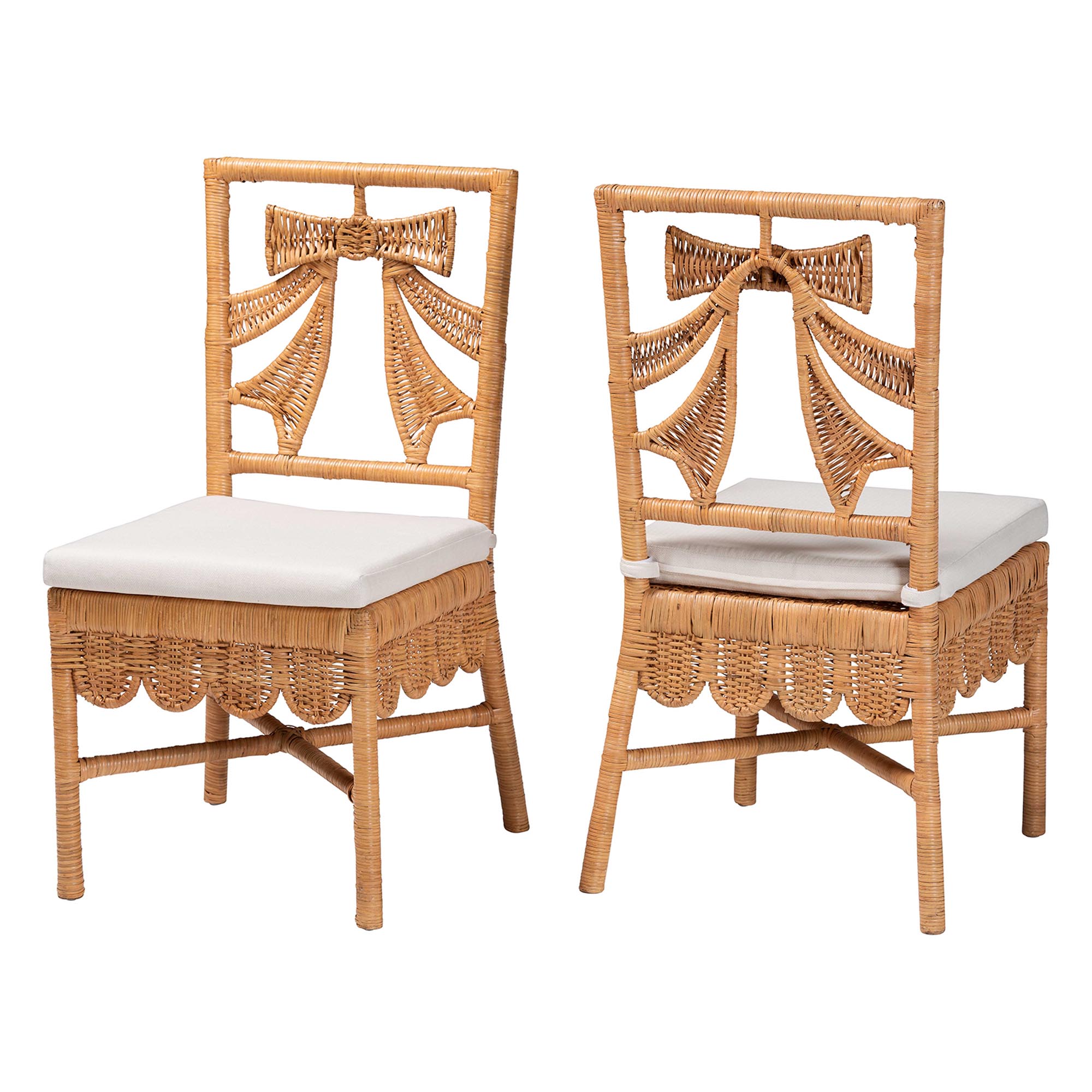 bali & pari Oaklynn Natural Grasscloth Coffee Table - Two-Tier Cocktail Table with Open Frame, Modern Coastal Centerpiece for Living Room or Lounge, White