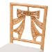 bali & pari Abia Natural Rattan 2-Piece Dining Chair Set - Handwoven Wicker Accent Side Chair with Bow and Ribbon Design, Artisanal Seating for Kitchen or Dining Room - BSOAbia/Bow Tie-Light Honey Rattan-Cushion-DC