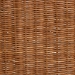 bali & pari Papina Natural Rattan Pet Bed with Scalloped Sides - Handwoven Wicker Enclosed Lounge Bed for Dogs and Cats with Removable Cushion, 31.5" - BSODC1122-Natural Rattan-Lg-Cushion-Pet Bed