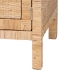 bali & pari Mortis Natural Rattan Open-Shelf Storage Cabinet - 4-Tier Display Shelf with Double Door Base, Coastal Boho Wicker Bookcase or Hutch for Living, Dining Room or Office Organization - BSOMarcelo-Natural-Cabinet-KD-Box