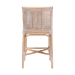 bali & pari Allen Natural Rattan Counter Stool - Handwoven Wicker Stool with Lattice Back and Removable Cushion, Counter Height Seating for Kitchen Island or Lounge - BSOAllen-White Washed Rattan-Cushion-CS