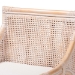bali & pari Allen Natural Rattan Counter Stool - Handwoven Wicker Stool with Lattice Back and Removable Cushion, Counter Height Seating for Kitchen Island or Lounge - BSOAllen-White Washed Rattan-Cushion-CS