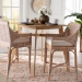 bali & pari Allen Natural Rattan Counter Stool - Handwoven Wicker Stool with Lattice Back and Removable Cushion, Counter Height Seating for Kitchen Island or Lounge - BSOAllen-White Washed Rattan-Cushion-CS