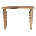 bali & pari Nasnan Teak Wood Console Table with Seagrass and Bobbin Legs - Sculptural Narrow Entryway Table with Hand-wrapped Turned Legs for Hallway, Living Room, or Walkway - BSOJ3157-1PCDT-Natural Wood-Console Table-KD-Box