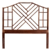 bali & pari Kachiri Marbled Tortoise Natural Rattan Headboard - Handcrafted Coastal Boho Style Bedroom Backdrop, King - BSOWS189-Tortoise/Rattan-King-HB