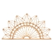 bali & pari Solara Natural Rattan Headboard - Handwoven Wicker Wall-Mount Headboard in Sunburst Shape, Coastal Boho Bedroom Backdrop, Queen - BSOMD39887-Solara-Natural Rattan-Queen-HB