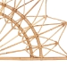 bali & pari Solara Natural Rattan Headboard - Handwoven Wicker Wall-Mount Headboard in Sunburst Shape, Coastal Boho Bedroom Backdrop, Queen - BSOMD39887-Solara-Natural Rattan-Queen-HB