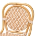 bali & pari Mattie Rattan Bistro Counter Stool - Handwoven Accent Seating with Backrest for Kitchen Island or Indoor/Outdoor Lounge, Beige - BSOMattie-Rattan-Beige/White-No Arm-CS
