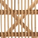 bali & pari Prisca Natural Rattan 2-Piece Dining Chair Set with Bubble Frame - Handwoven Wicker Accent Chair with Round Back and Removable Cushions for Kitchen or Dining Room - BSOAriel-Light Honey Rattan-Cushion-DC