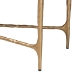 Baxton Studio Fumiye Bench - Modern Rustic Accent Seating with Hand-Forged Metal Frame and Upholstered Cushion for Living Room or Entryway - BSOFUR6883-Upholstered Hammer Base-Bench