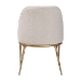 Baxton Studio Nalima Dining Chair - Modern Boucle Accent Side Chair with Hand-Forged Metal Frame and Wingback Seat - BSOFUR6888-Upholstered/Metal Frame-DC