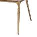 Baxton Studio Nalima Dining Chair - Modern Boucle Accent Side Chair with Hand-Forged Metal Frame and Wingback Seat - BSOFUR6888-Upholstered/Metal Frame-DC