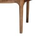 Baxton Studio Prospero Round Travertine Coffee Table - Modern Accent Table with Mango Wood Frame for Living Room or Seating Areas - BSOFUR6889-Natural Travertine Top-CT