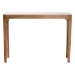 Baxton Studio Lluvia Slim Marble Console Table - Modern Accent Table with Mango Wood Frame for Entryway, Hallway, or Living Room - BSOFUR6894-Natural Marble Top-Console Table