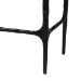 Baxton Studio Edsel Marble Console Table - Modern Rustic Accent Table with Hand-Forged Metal Frame for Living Room or Entryway, Rectangle - BSOFUR6880-Marble Top/Hammered-Console Table