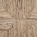 bali & pari Onda Handwoven Seagrass Dining Chair - Natural Fiber Wicker Armchair with Mahogany Wood Frame for Dining Room or Living Space - BSOOnda-Black/Natural Abaca-Wooden-DC