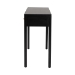 bali & pari Leah Console Table - 3-Drawer Accent Table with Fluted Wood Detailing for Living Room, Hallway, or Entryway - BSOLeah-Black-Wooden-3DRW-Console Table