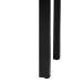 bali & pari Leah Console Table - 3-Drawer Accent Table with Fluted Wood Detailing for Living Room, Hallway, or Entryway - BSOLeah-Black-Wooden-3DRW-Console Table
